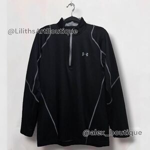 Under Armour Coldgear Grid ½ Zip-Up Sweatshirt(I015)-Size L for Men